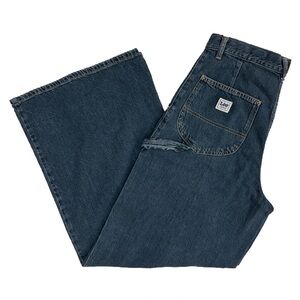 Lee women’s wide leg carpenter denim jeans size 30